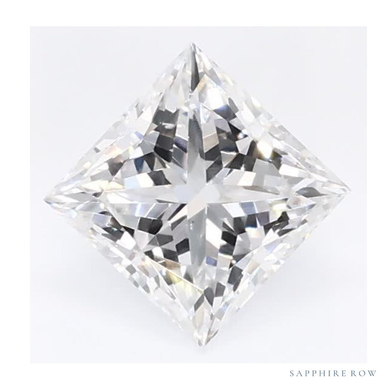 0.56 ct lab-grown diamond, square cut | Sapphire Row · cut7