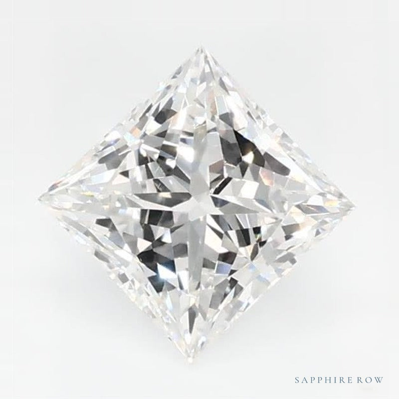 0.56 ct lab-grown diamond, square cut | Sapphire Row · cut7
