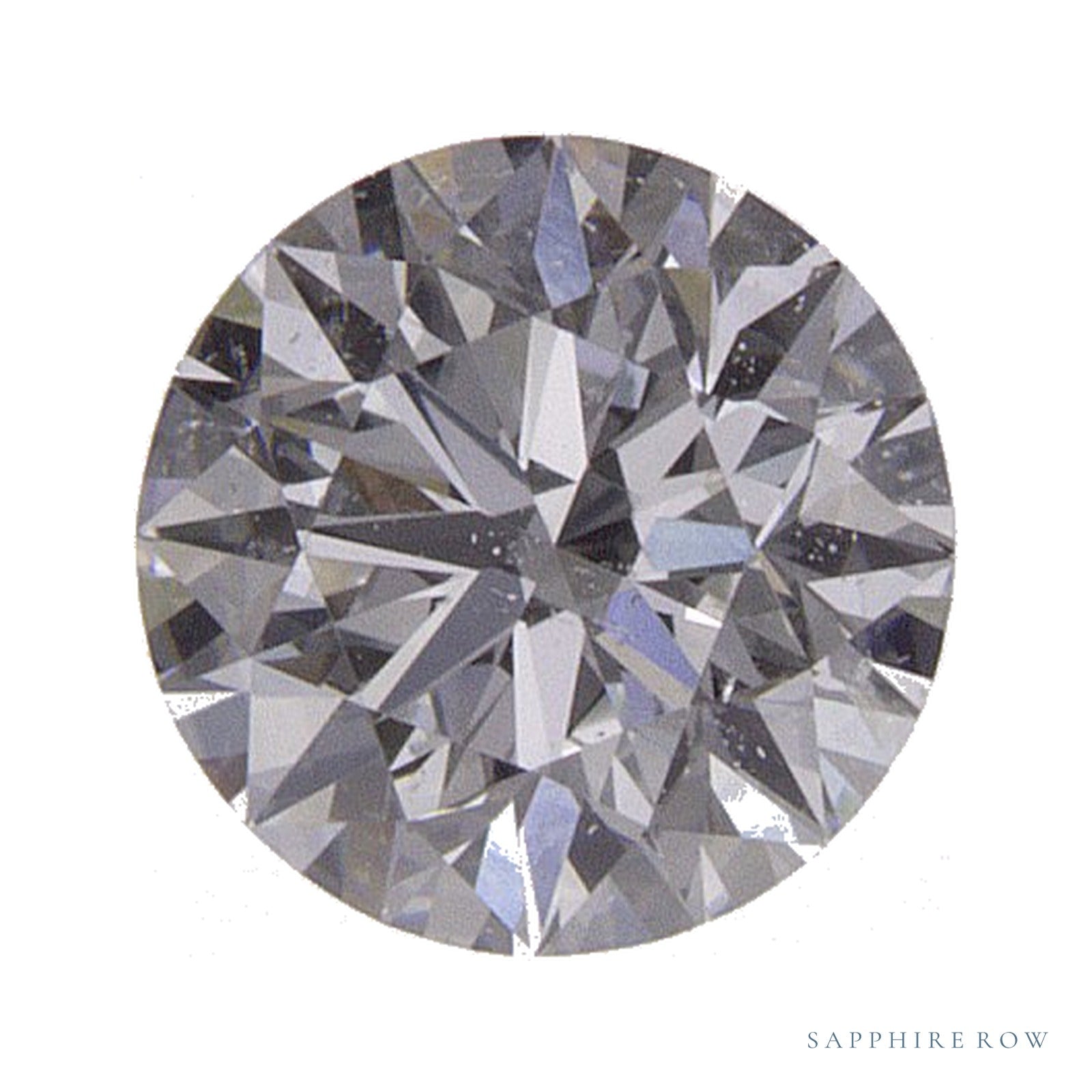 0.55 ct Natural Diamond – H SI2 – Round Cut – GIA Certified — Sapphire Row · cut4