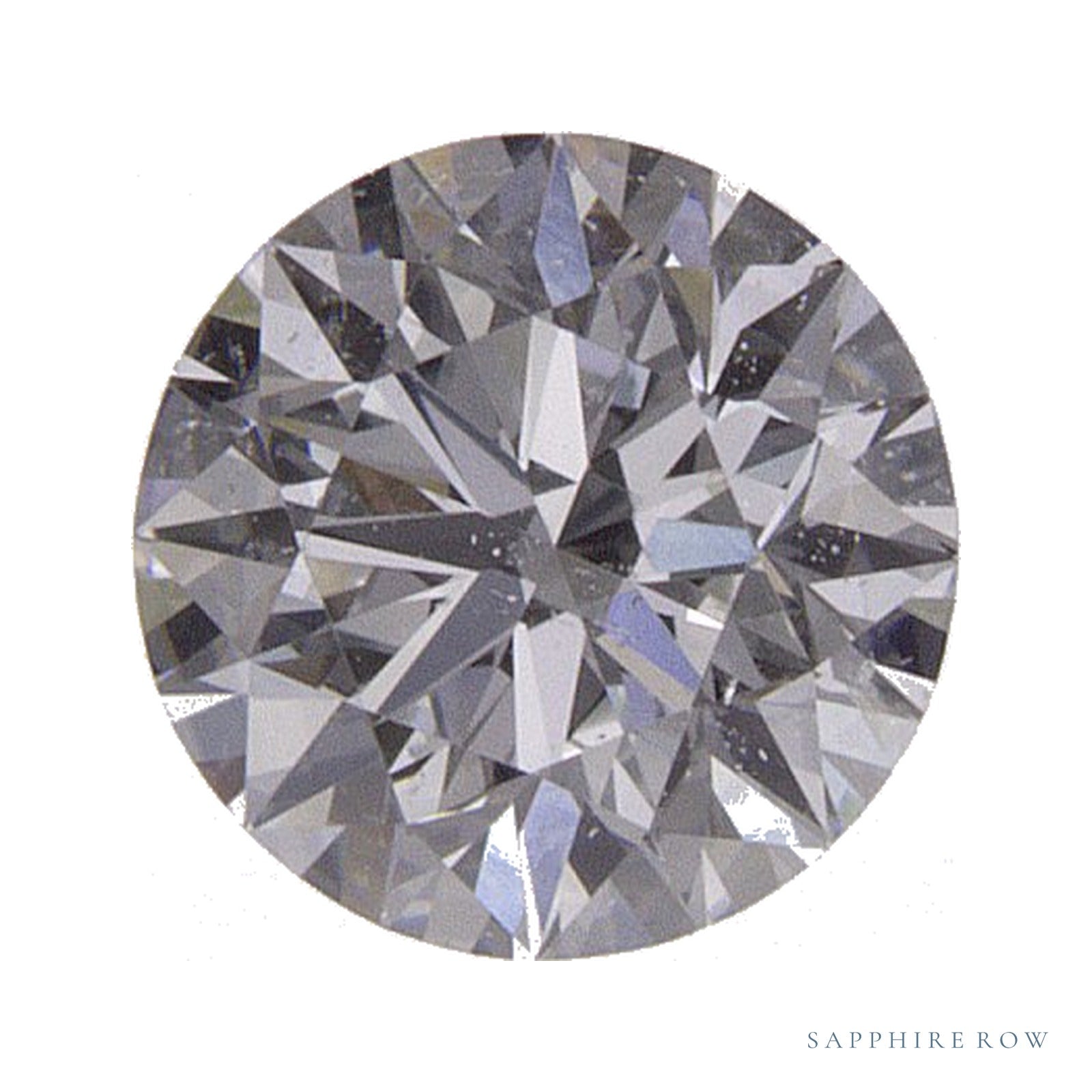 0.55 ct natural diamond, round cut | Sapphire Row · cut4