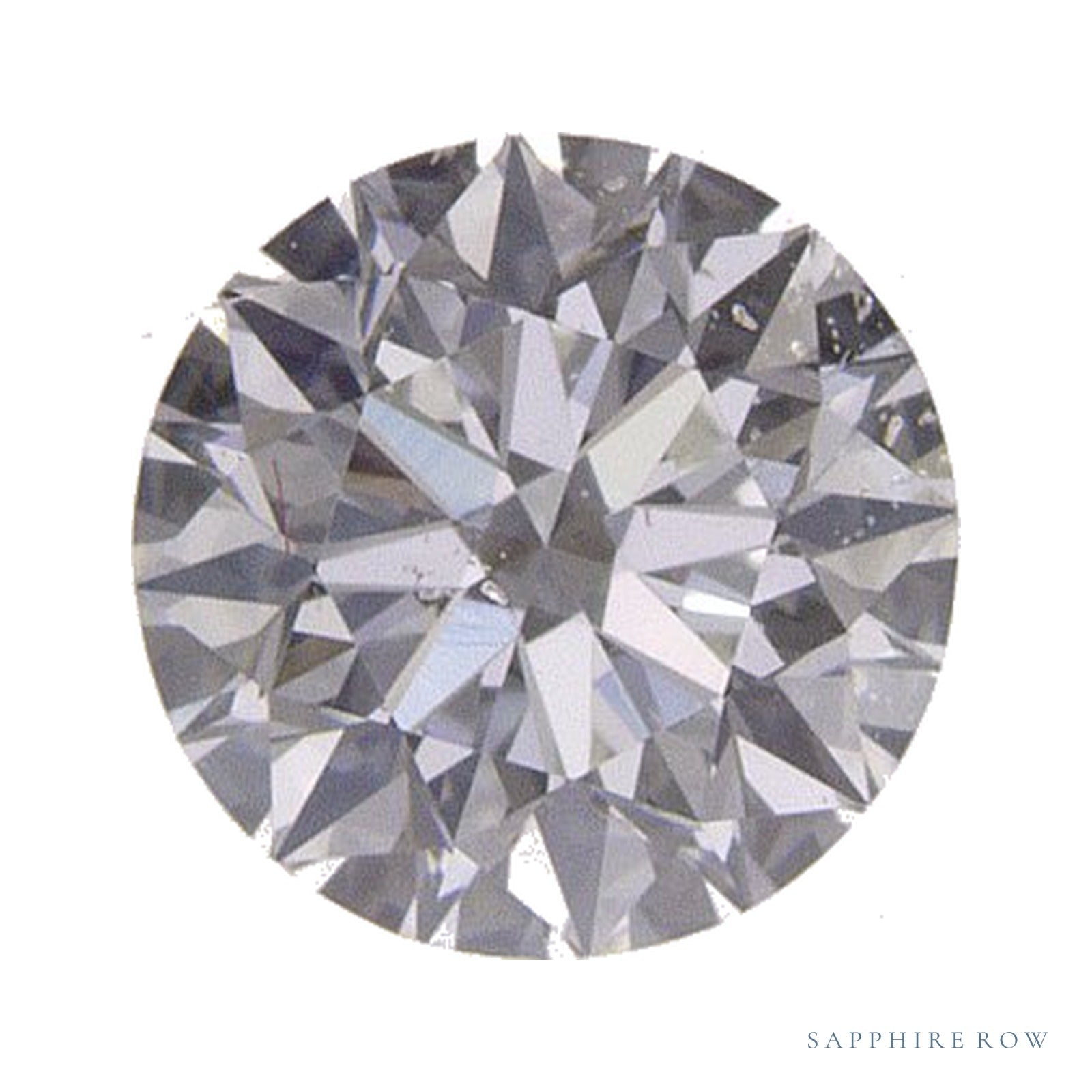 0.53 ct natural diamond, round cut | Sapphire Row · cut4