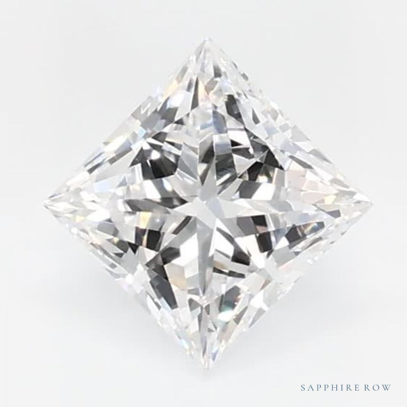 0.53 ct lab-grown diamond, square cut | Sapphire Row · cut7