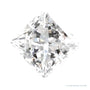 0.52 ct Lab-Grown Diamond – D VVS2 – Square Cut – GCAL Certified — Sapphire Row · cut4