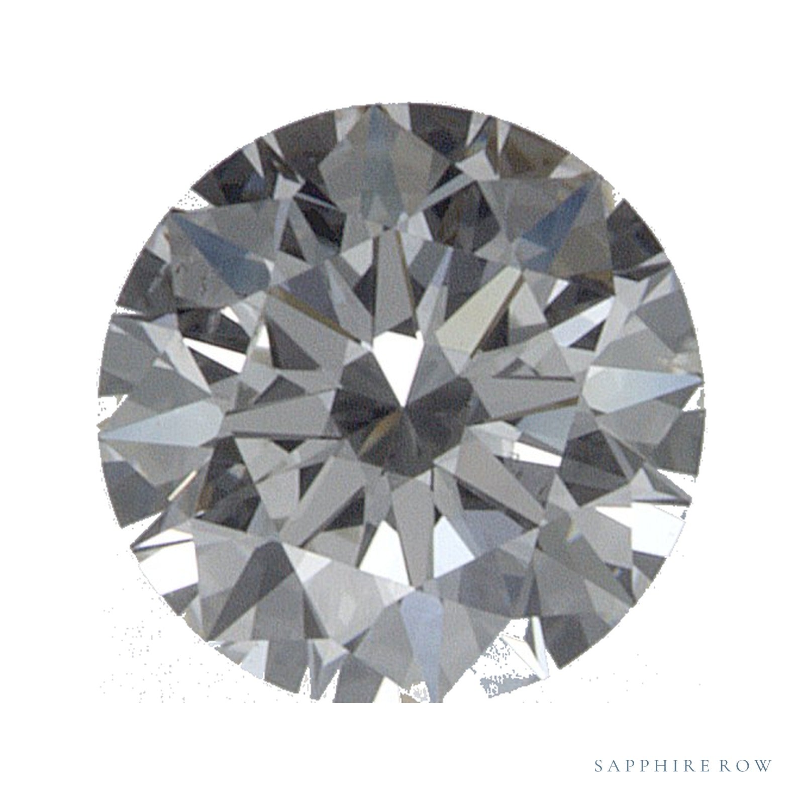 0.50 ct natural diamond, round cut | Sapphire Row · cut4