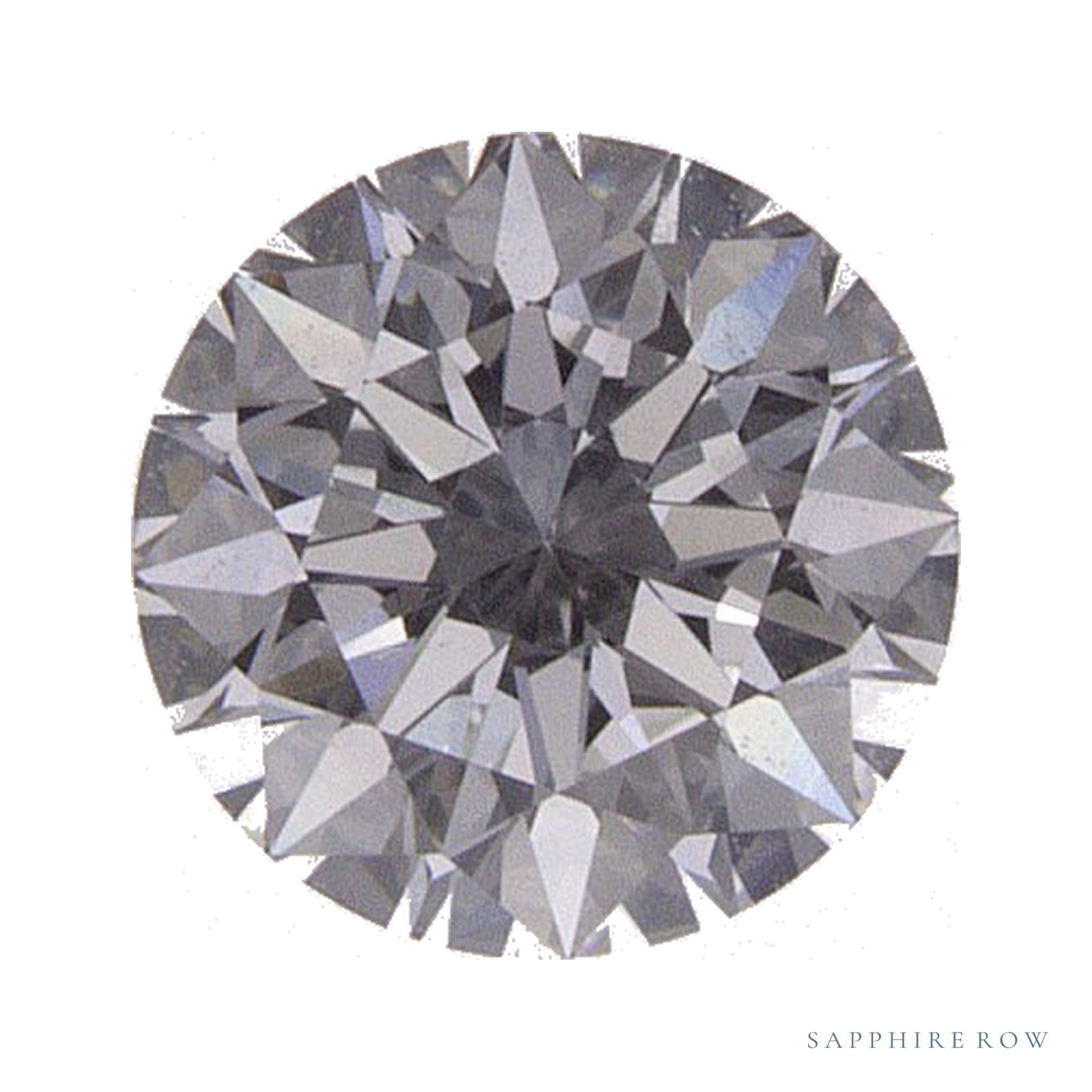 0.50 ct natural diamond, round cut | Sapphire Row · cut4