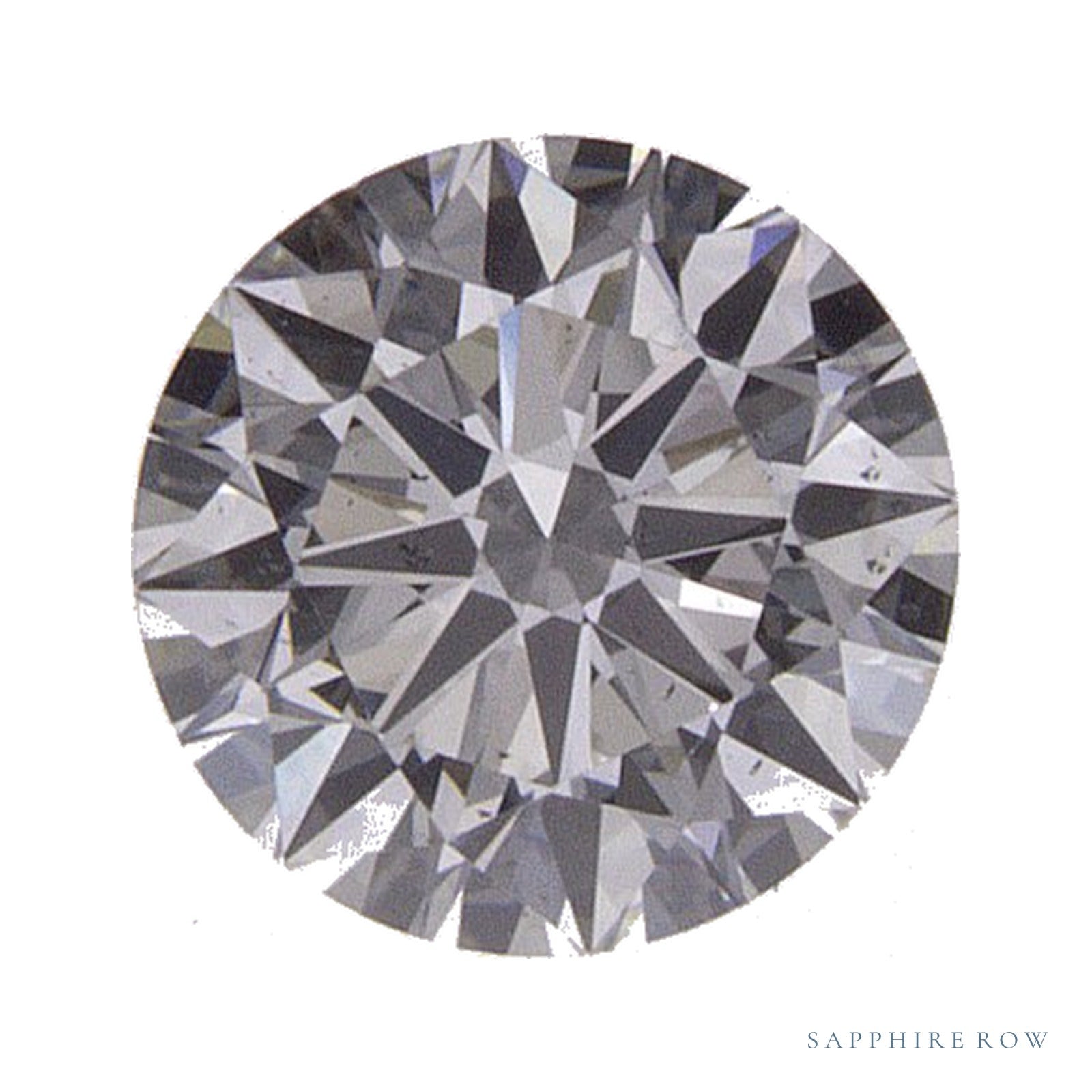 0.50 ct natural diamond, round cut | Sapphire Row · cut4