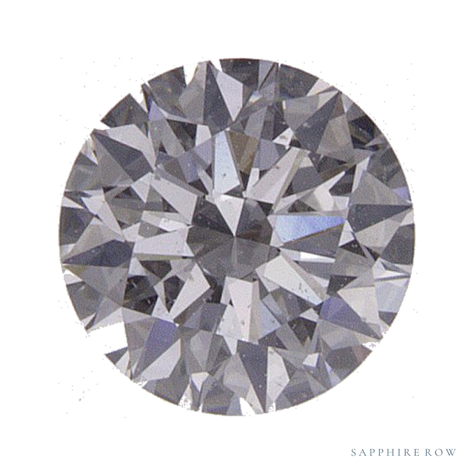 0.50 ct natural diamond, round cut | Sapphire Row · cut4