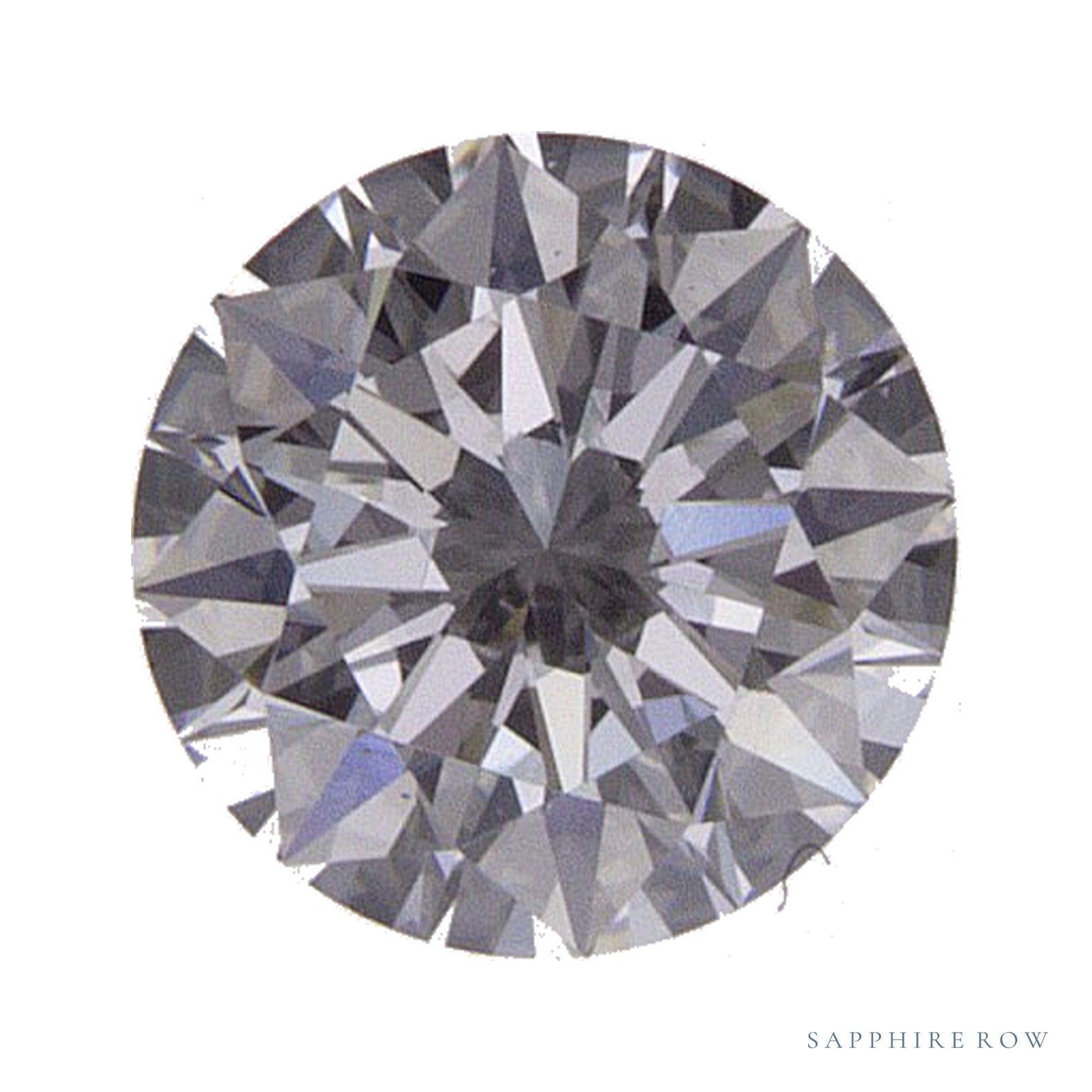 0.50 ct natural diamond, round cut | Sapphire Row · cut4