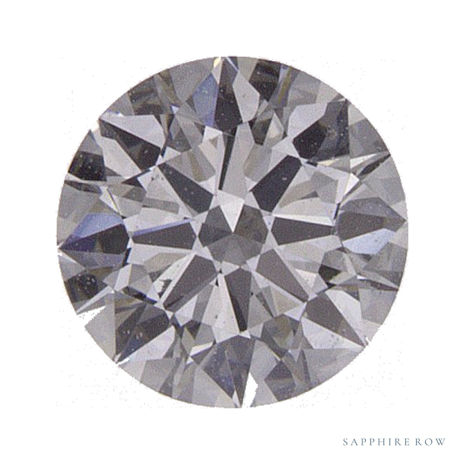 0.50 ct natural diamond, round cut | Sapphire Row · cut4