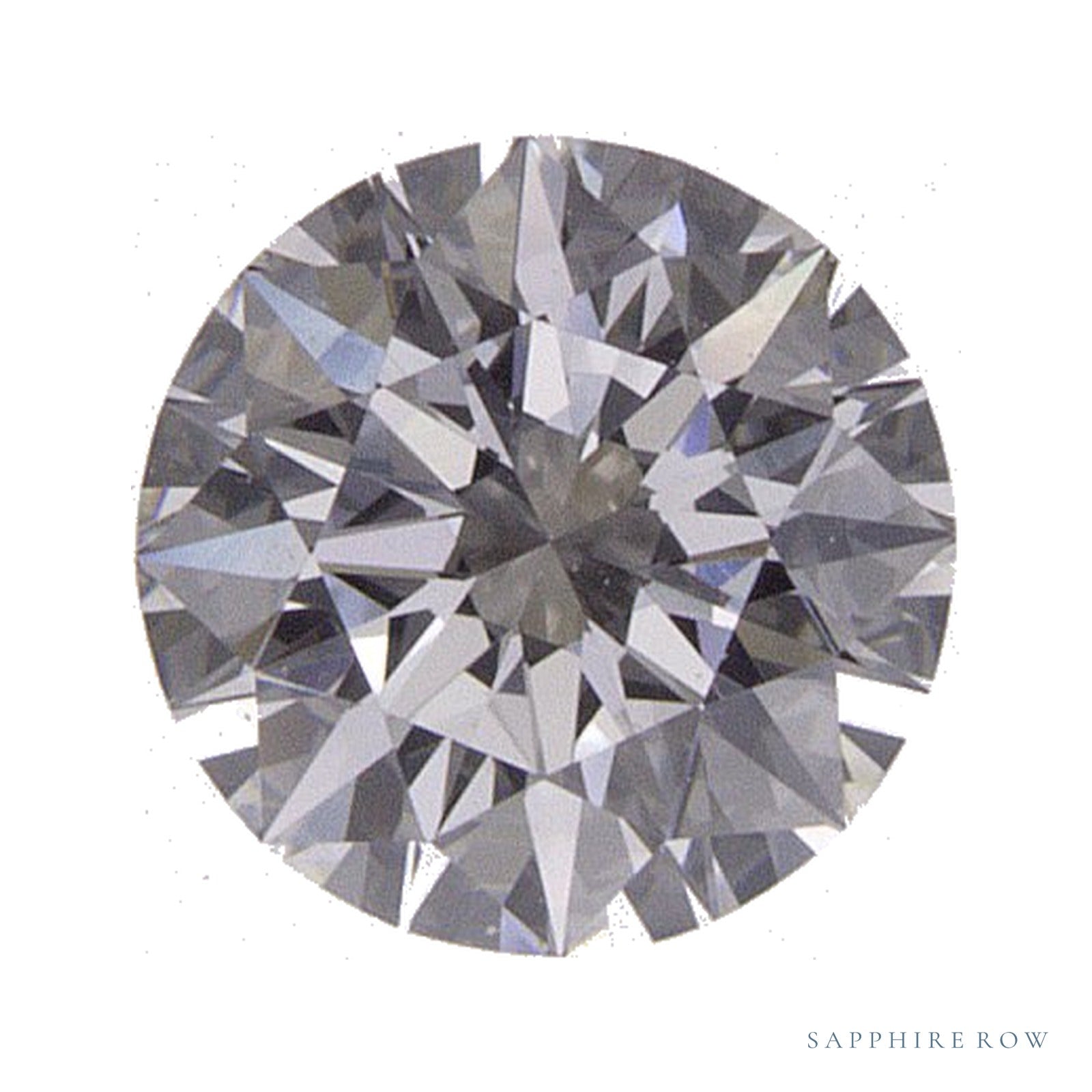 0.50 ct natural diamond, round cut | Sapphire Row · cut4