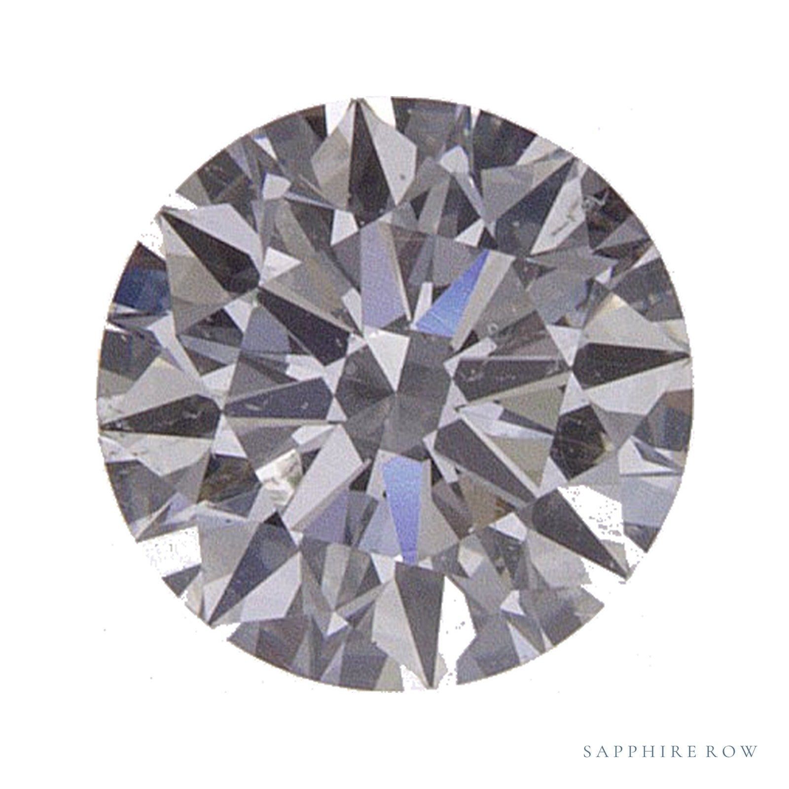 0.50 ct natural diamond, round cut | Sapphire Row · cut4