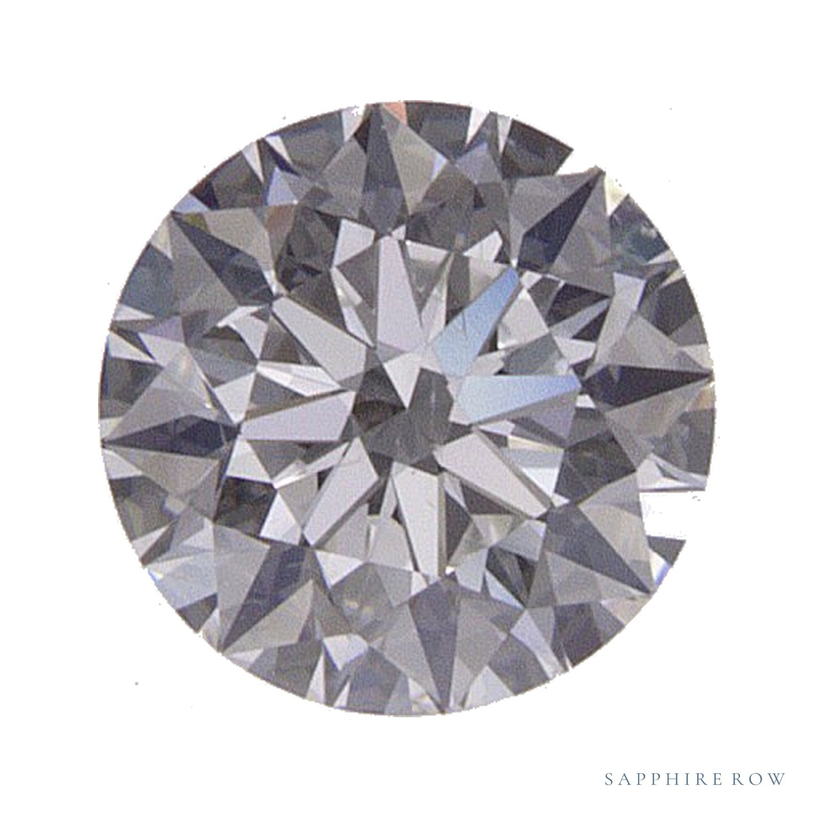 0.50 ct natural diamond, round cut | Sapphire Row · cut4