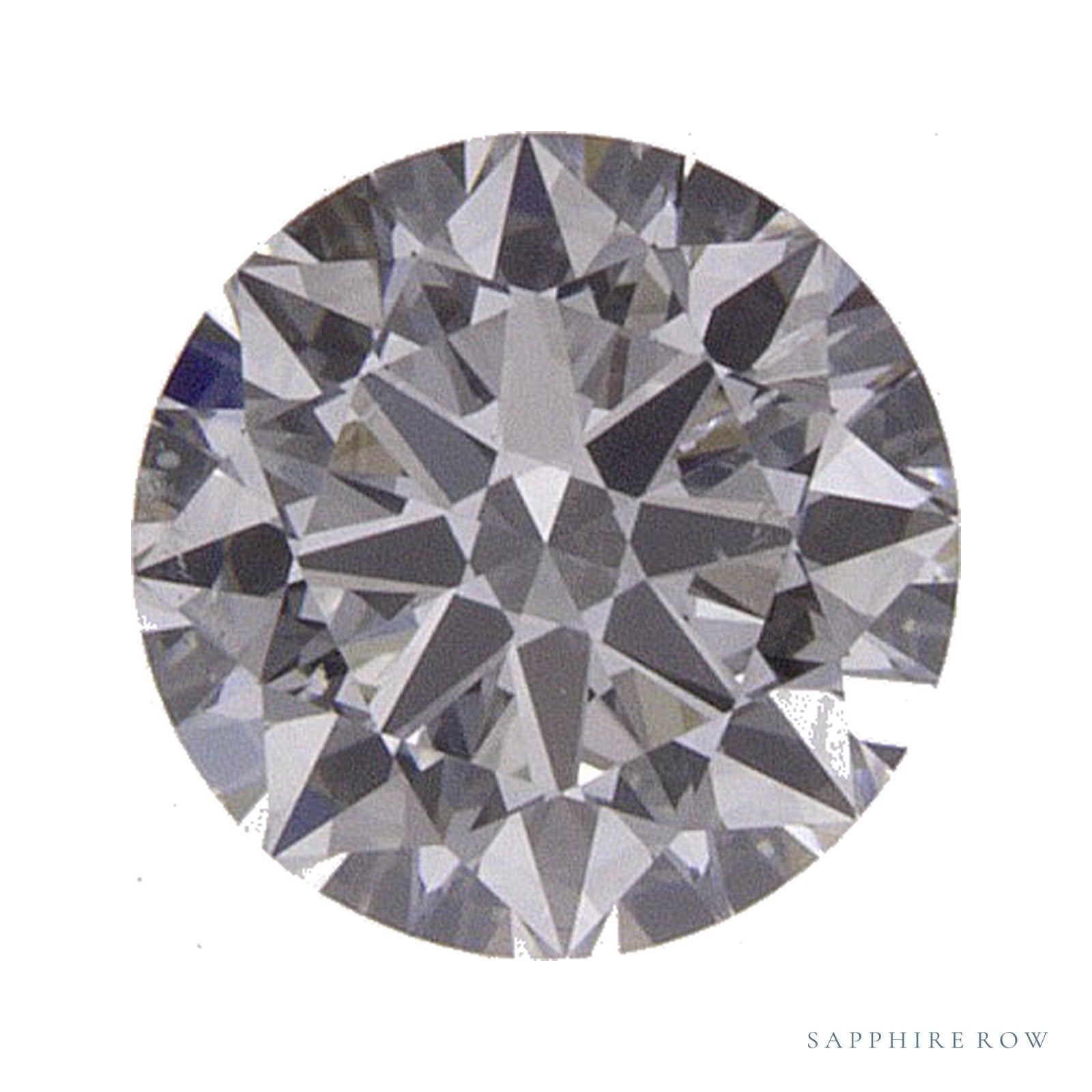 0.50 ct natural diamond, round cut | Sapphire Row · cut4