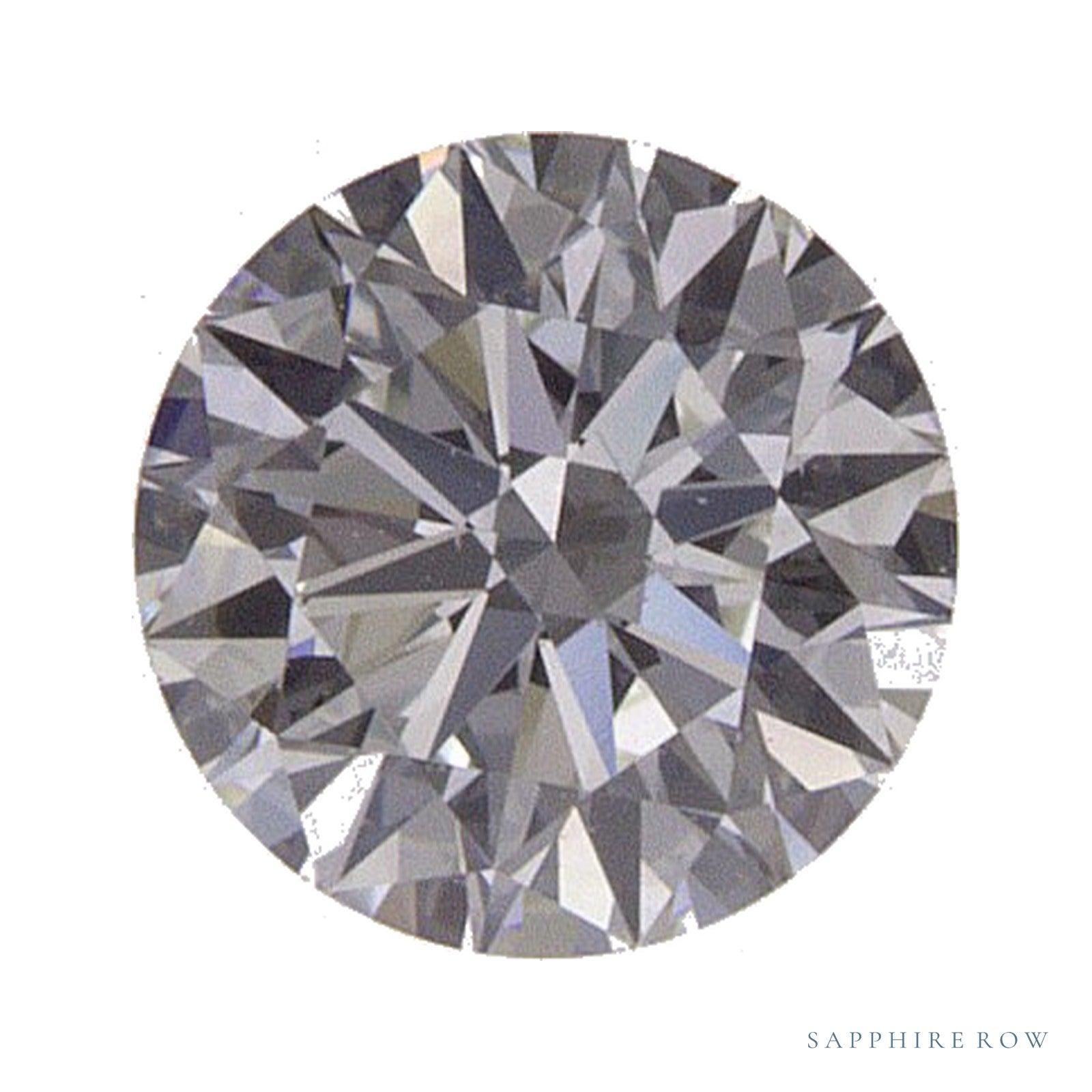 0.45 ct natural diamond, round cut | Sapphire Row · cut4