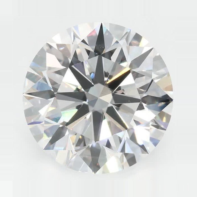 5.01 ct lab-grown diamond, round cut | Sapphire Row · cut7