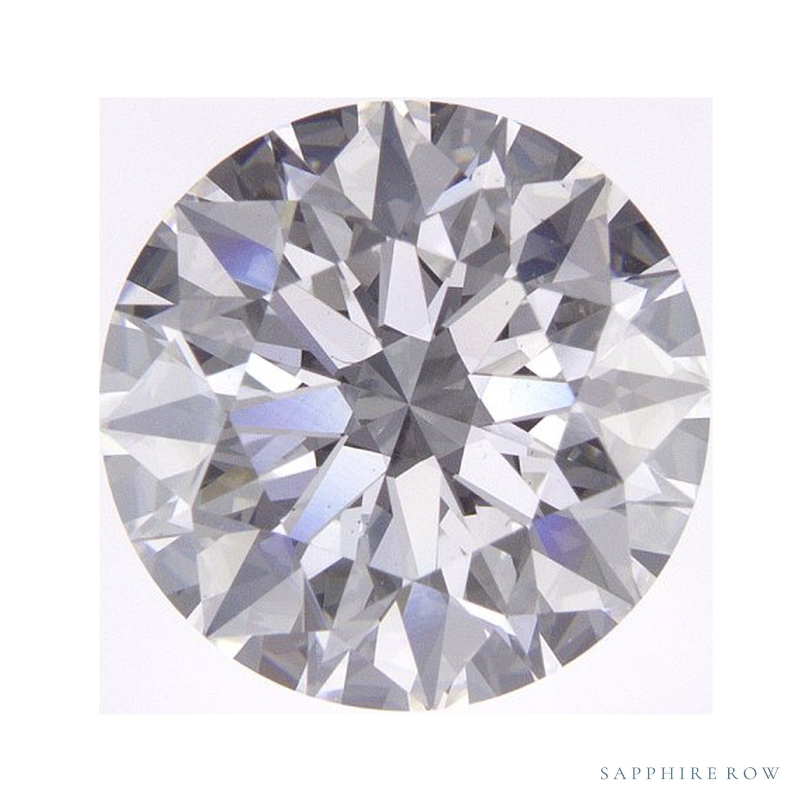 3.57 ct Lab-Grown Diamond – E VS1 – Round Cut – IGI Certified — Sapphire Row · cut4