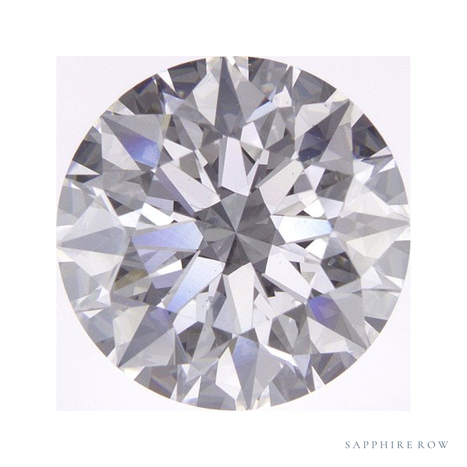 3.57 ct Lab-Grown Diamond – E VS1 – Round Cut – IGI Certified — Sapphire Row · cut4
