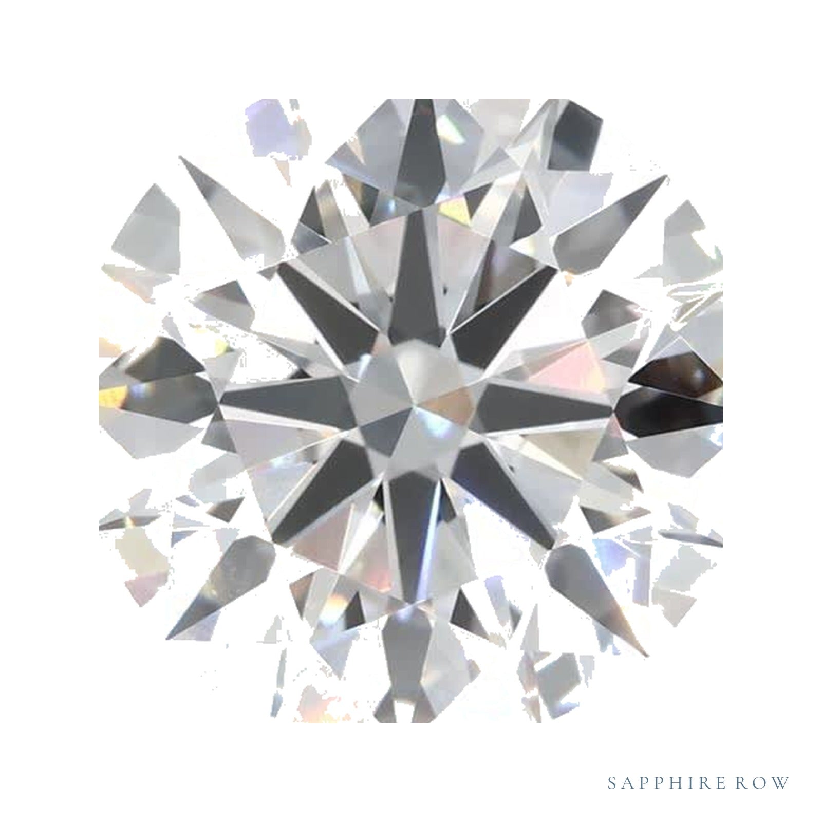 3.52 ct Lab-Grown Diamond – E VVS1 – Round Cut – GCAL Certified — Sapphire Row · cut4