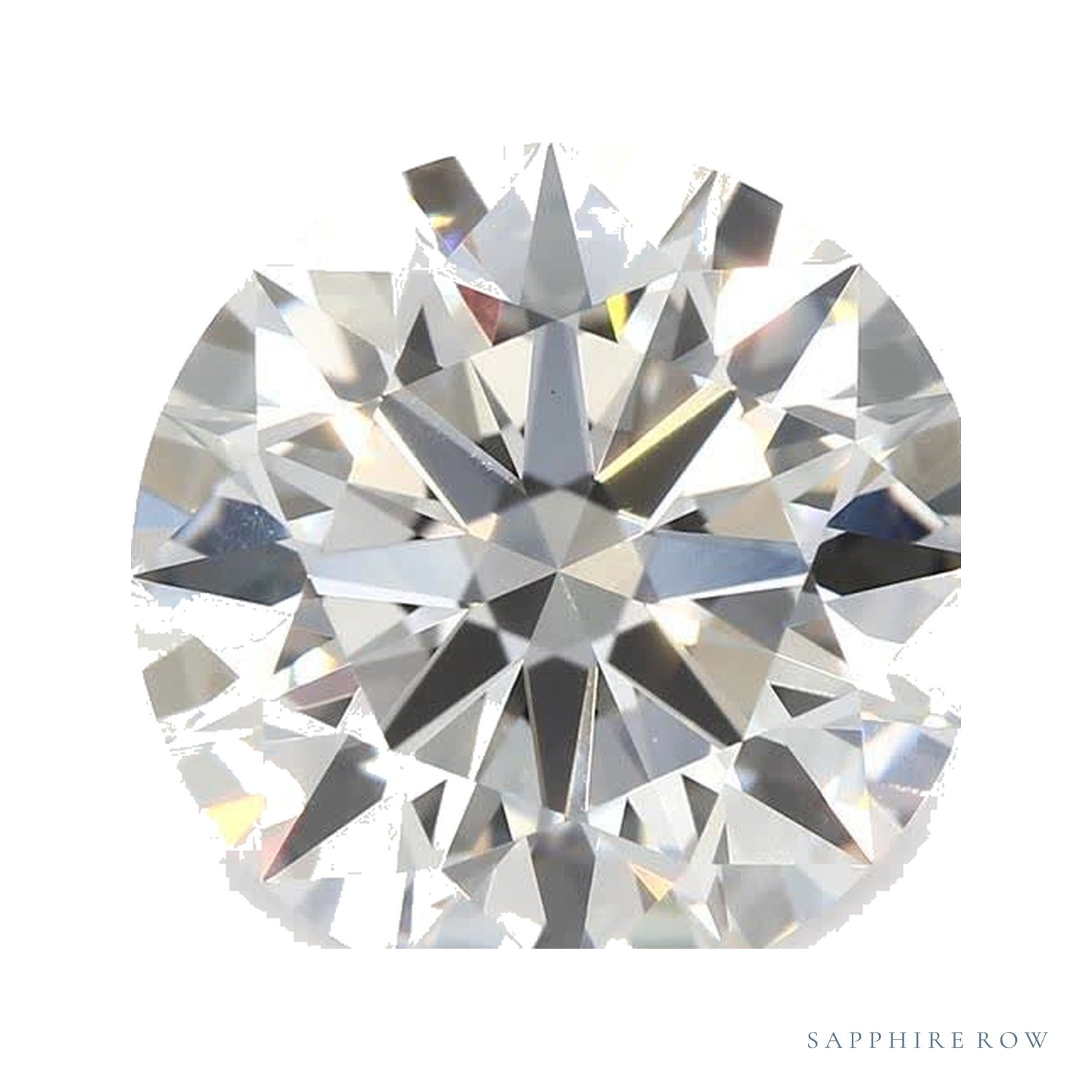 3.09 ct Lab-Grown Diamond – F VS1 – Round Cut – GCAL Certified — Sapphire Row · cut4