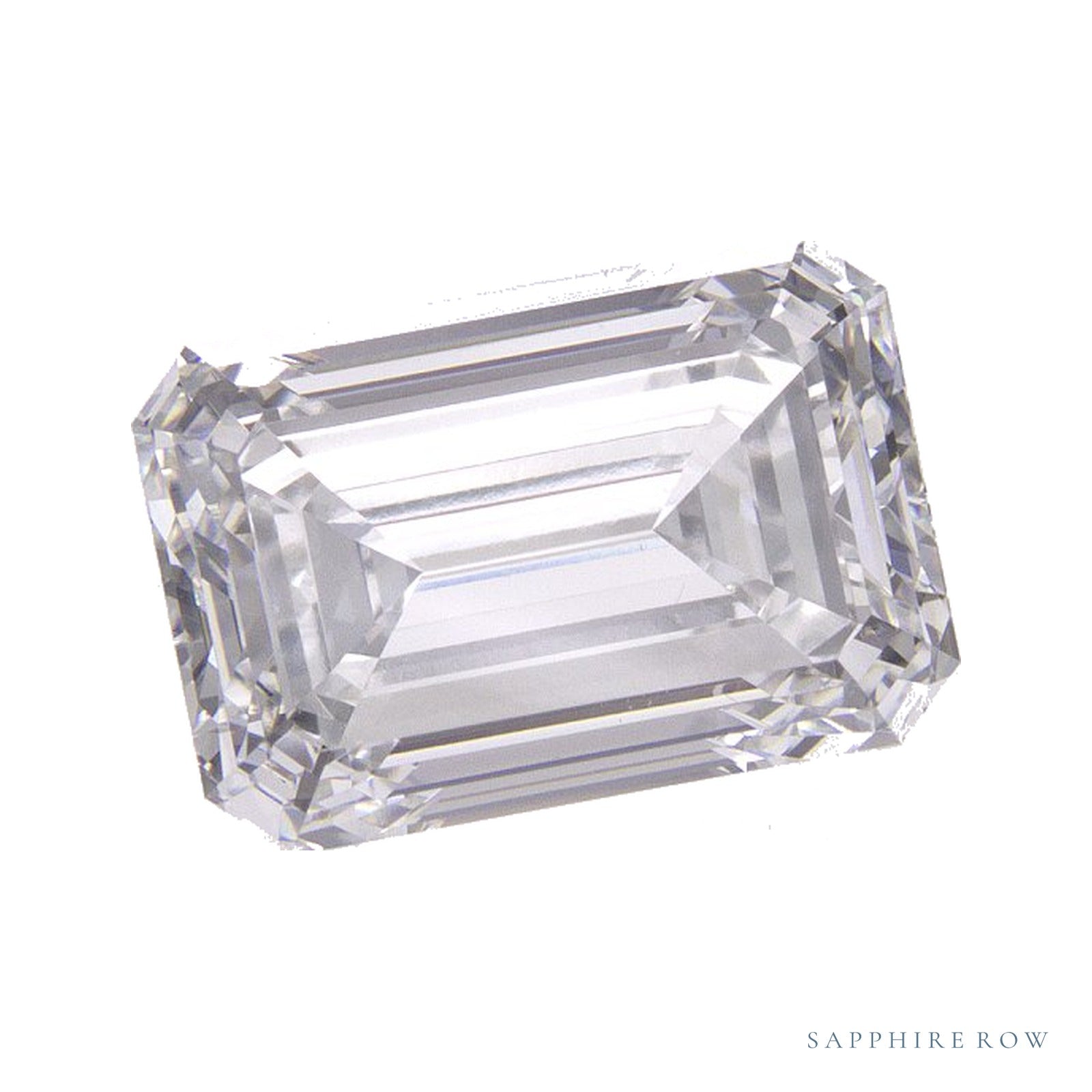 3.08 ct Lab-Grown Diamond – D VVS2 – Emerald Cut – IGI Certified — Sapphire Row · cut4