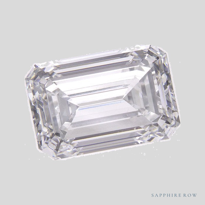 3.08 ct Lab-Grown Diamond – D VVS2 – Emerald Cut – IGI Certified — Sapphire Row · cut5