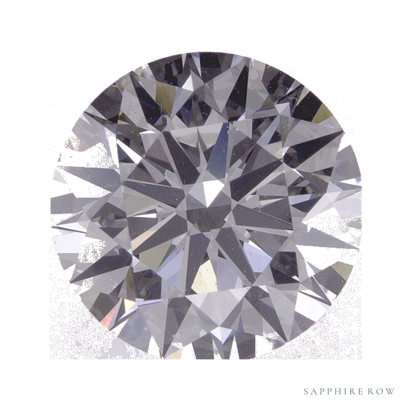 3.07 ct Lab-Grown Diamond – D VS1 – Round Cut – IGI Certified — Sapphire Row · cut4