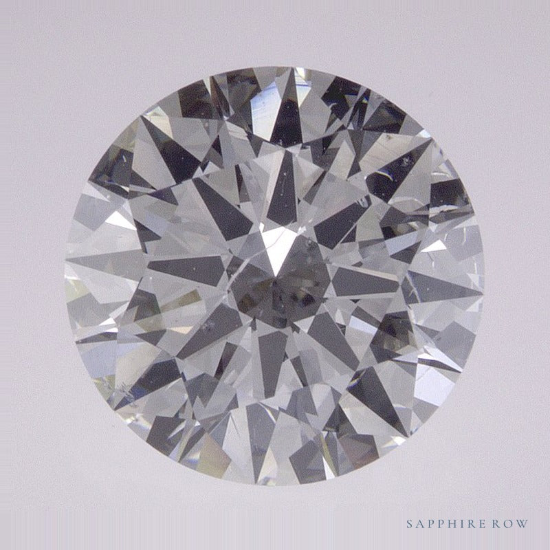 3.04 ct Natural Diamond – G SI2 – Round Cut – GIA Certified — Sapphire Row · cut7