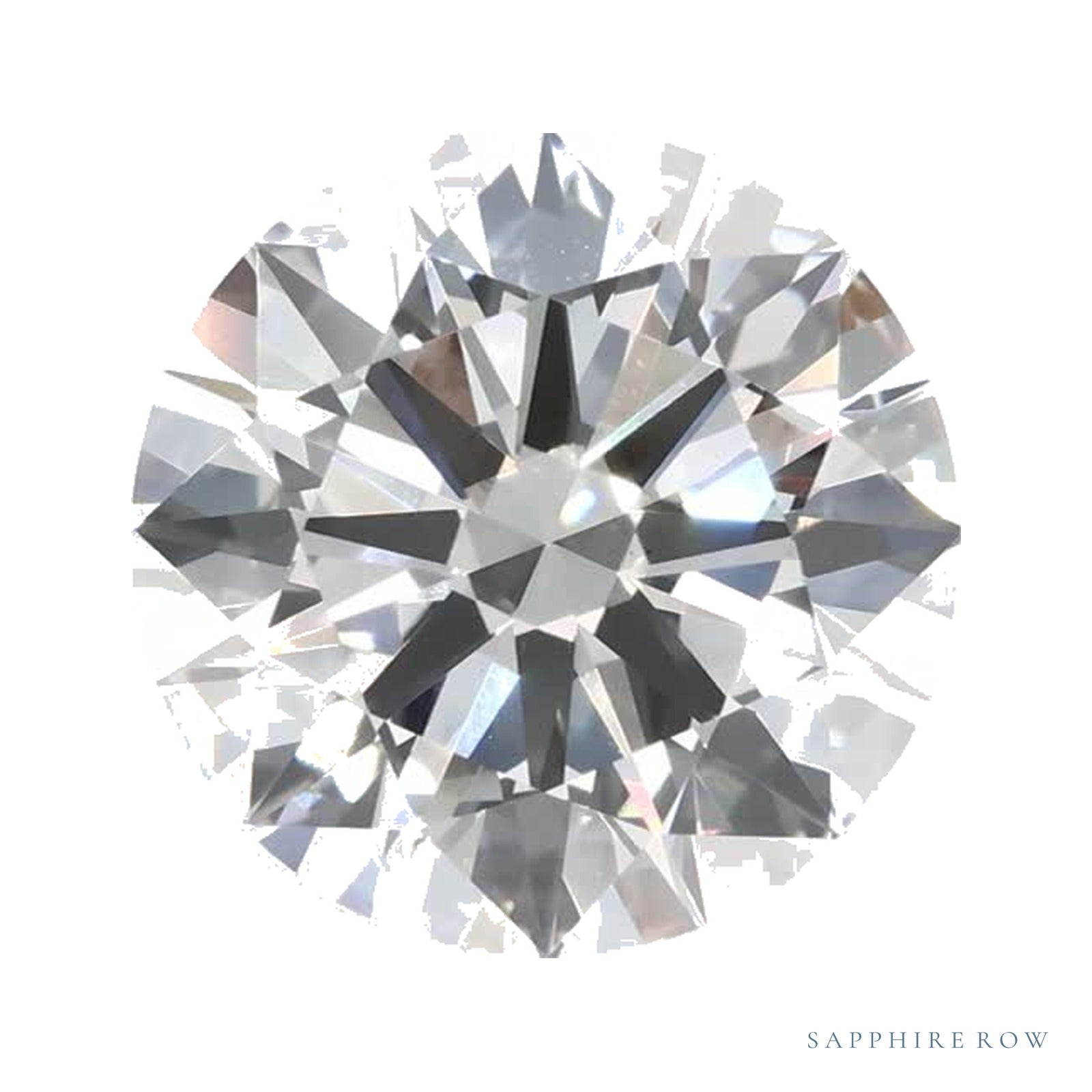 3.06 ct Lab-Grown Diamond – F VS1 – Round Cut – GCAL Certified — Sapphire Row · cut4