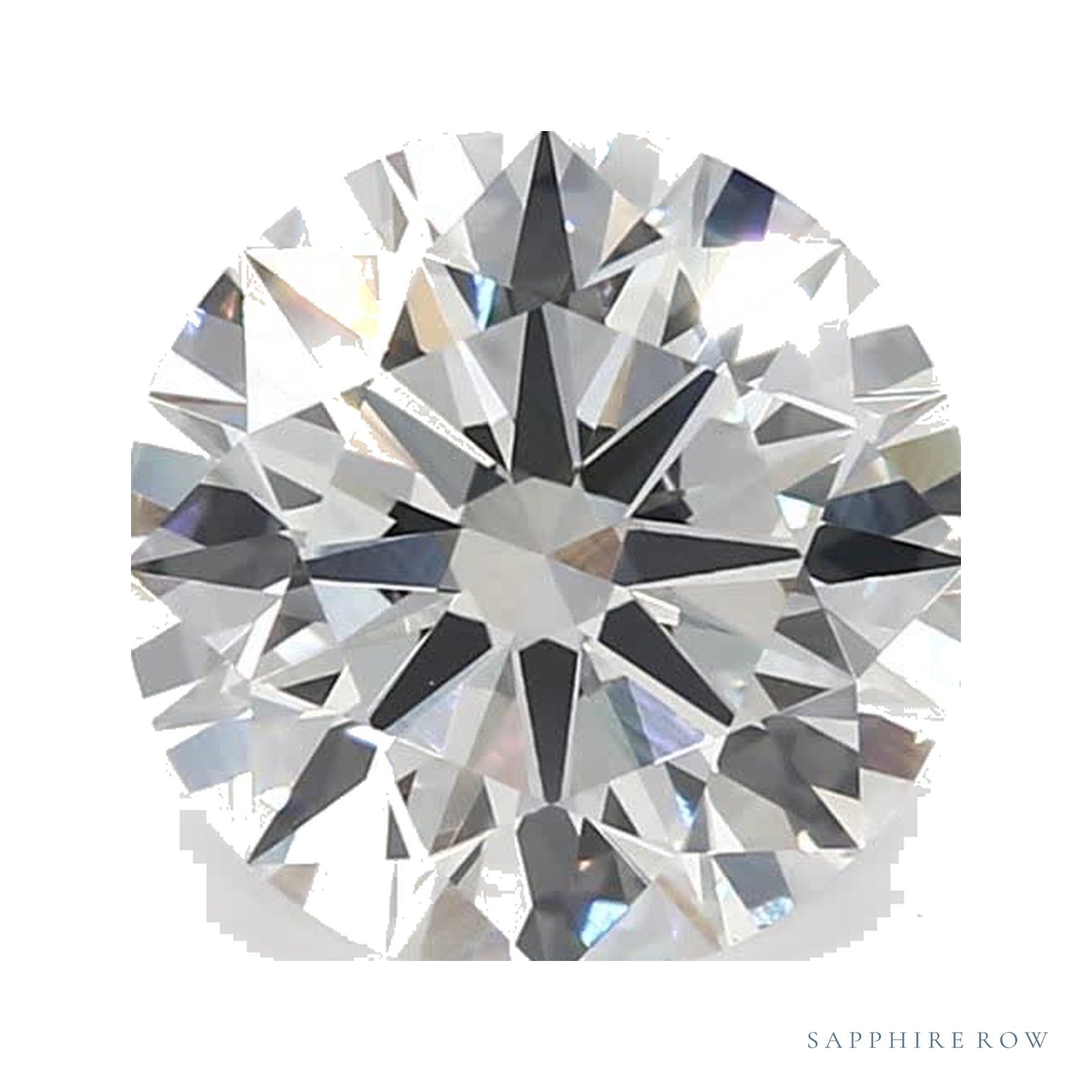 2.77 ct Lab-Grown Diamond – F VS1 – Round Cut – GCAL Certified — Sapphire Row · cut4