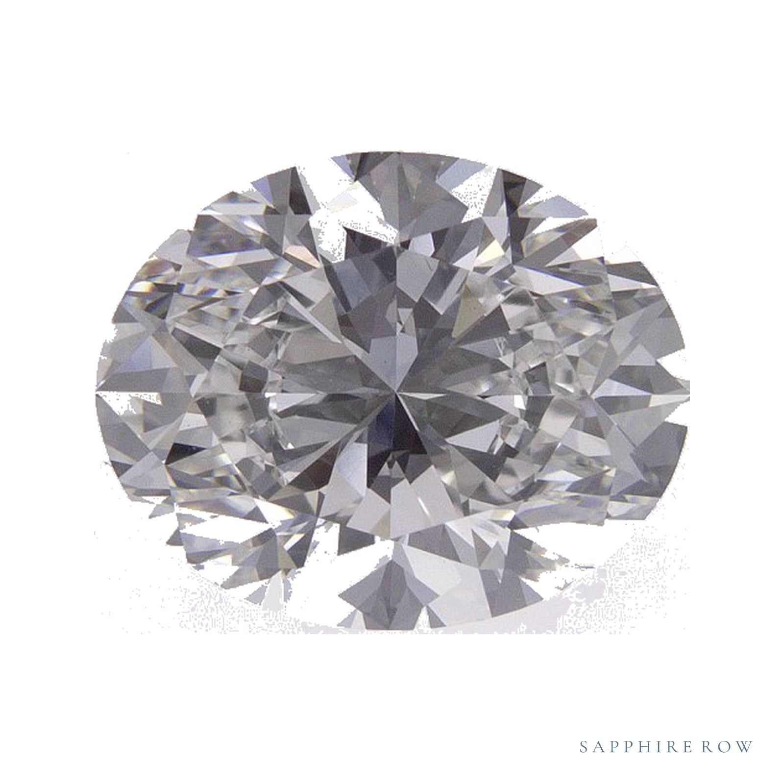 2.74 ct Lab-Grown Diamond – E VS1 – Oval Cut – IGI Certified — Sapphire Row · cut4