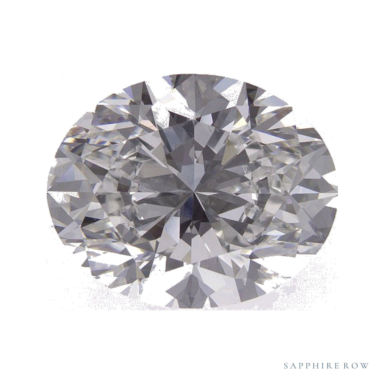 2.74 ct Lab-Grown Diamond – E VS1 – Oval Cut – IGI Certified — Sapphire Row · cut4