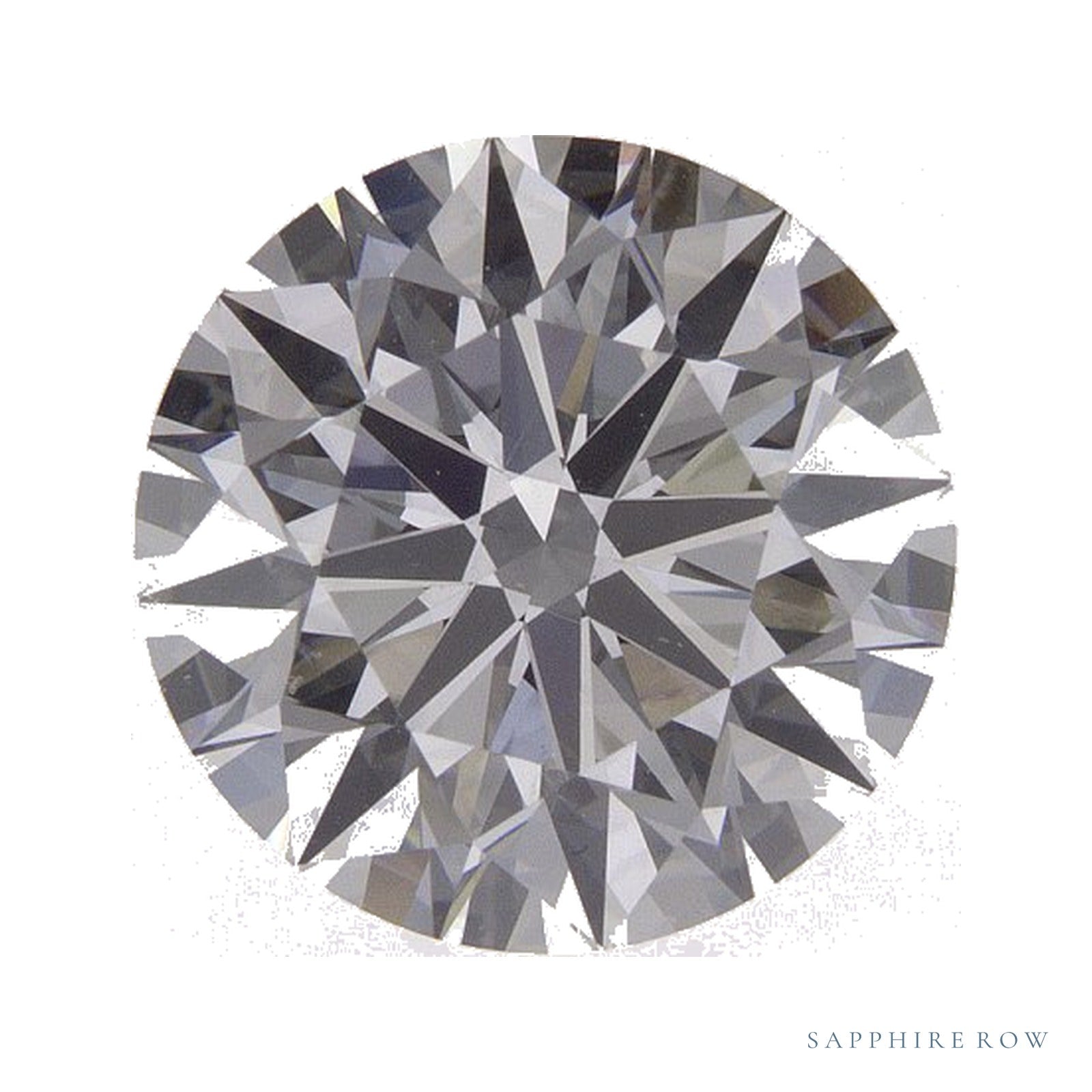 2.72 ct Natural Diamond – H SI1 – Round Cut – GIA Certified — Sapphire Row · cut4