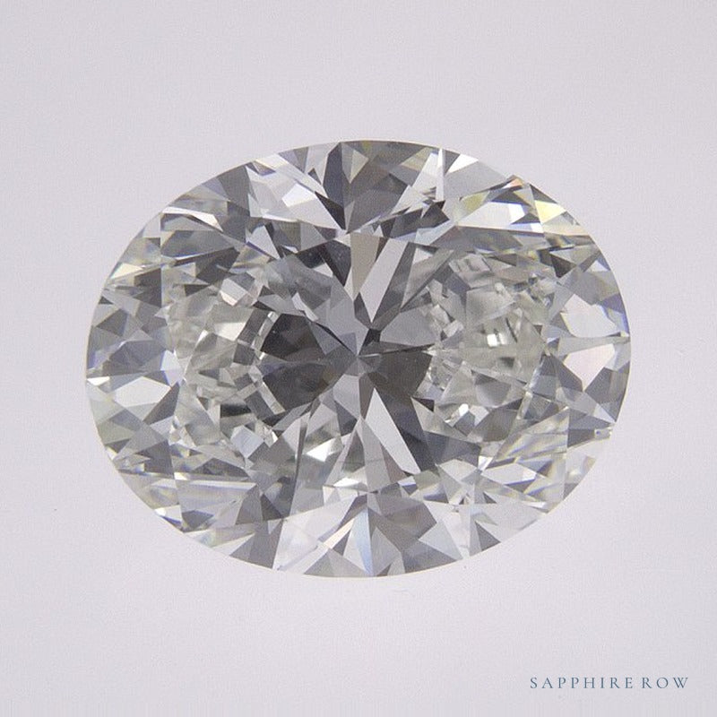 2.72 ct Lab-Grown Diamond – F VVS2 – Oval Cut – IGI Certified — Sapphire Row · cut7
