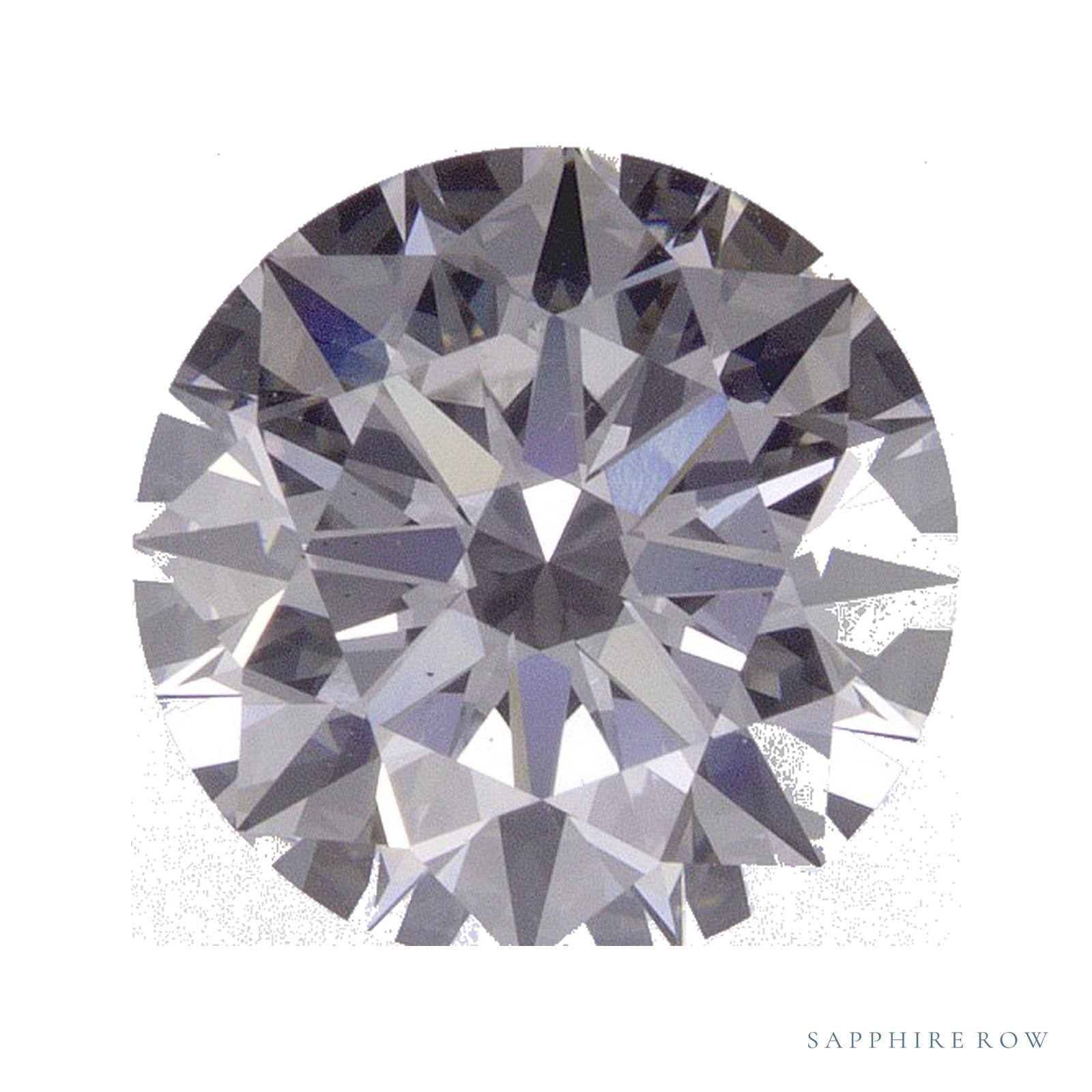 2.58 ct Lab-Grown Diamond – E VS2 – Round Cut – IGI Certified — Sapphire Row · cut4