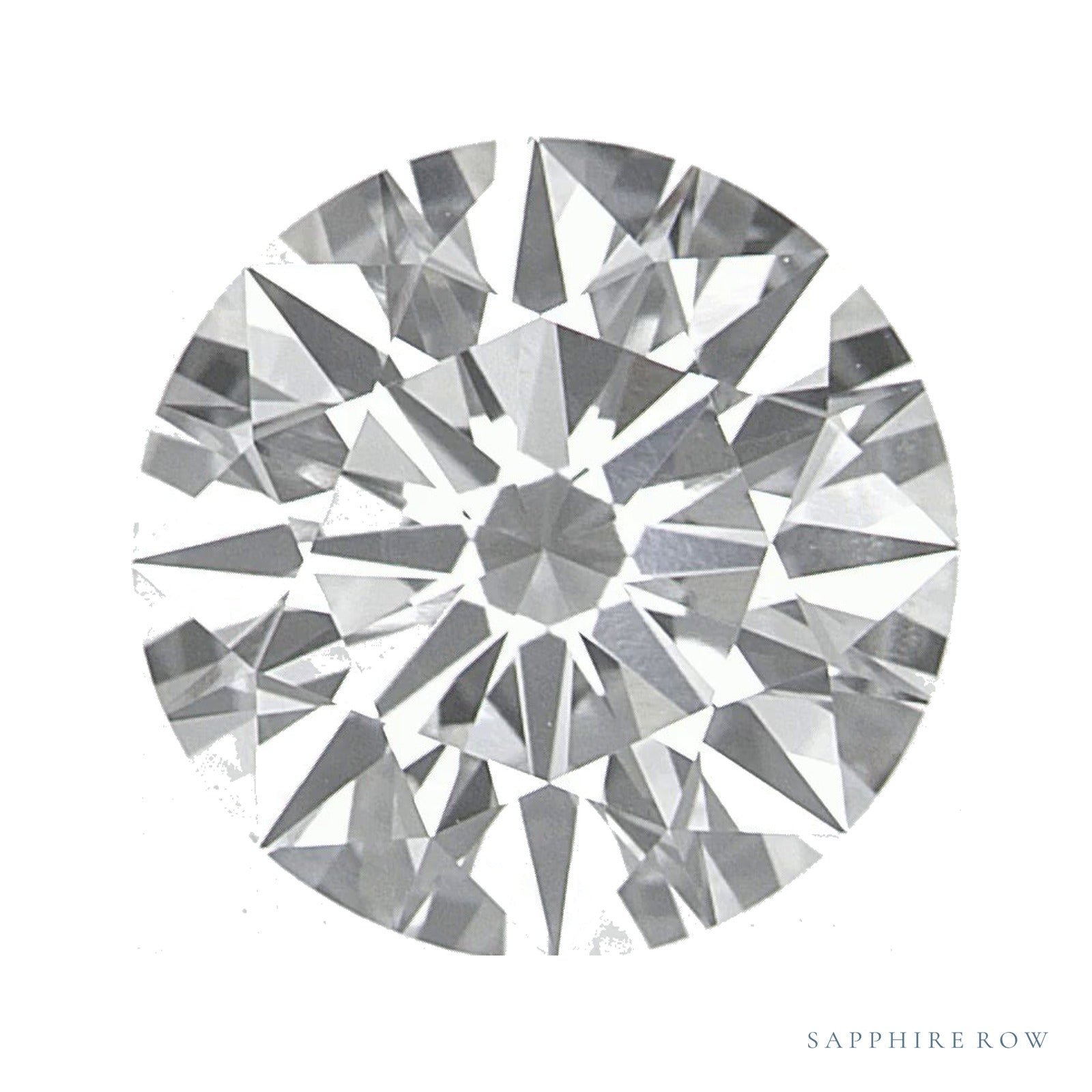 2.55 ct Lab-Grown Diamond – D VS1 – Round Cut – IGI Certified — Sapphire Row · cut4