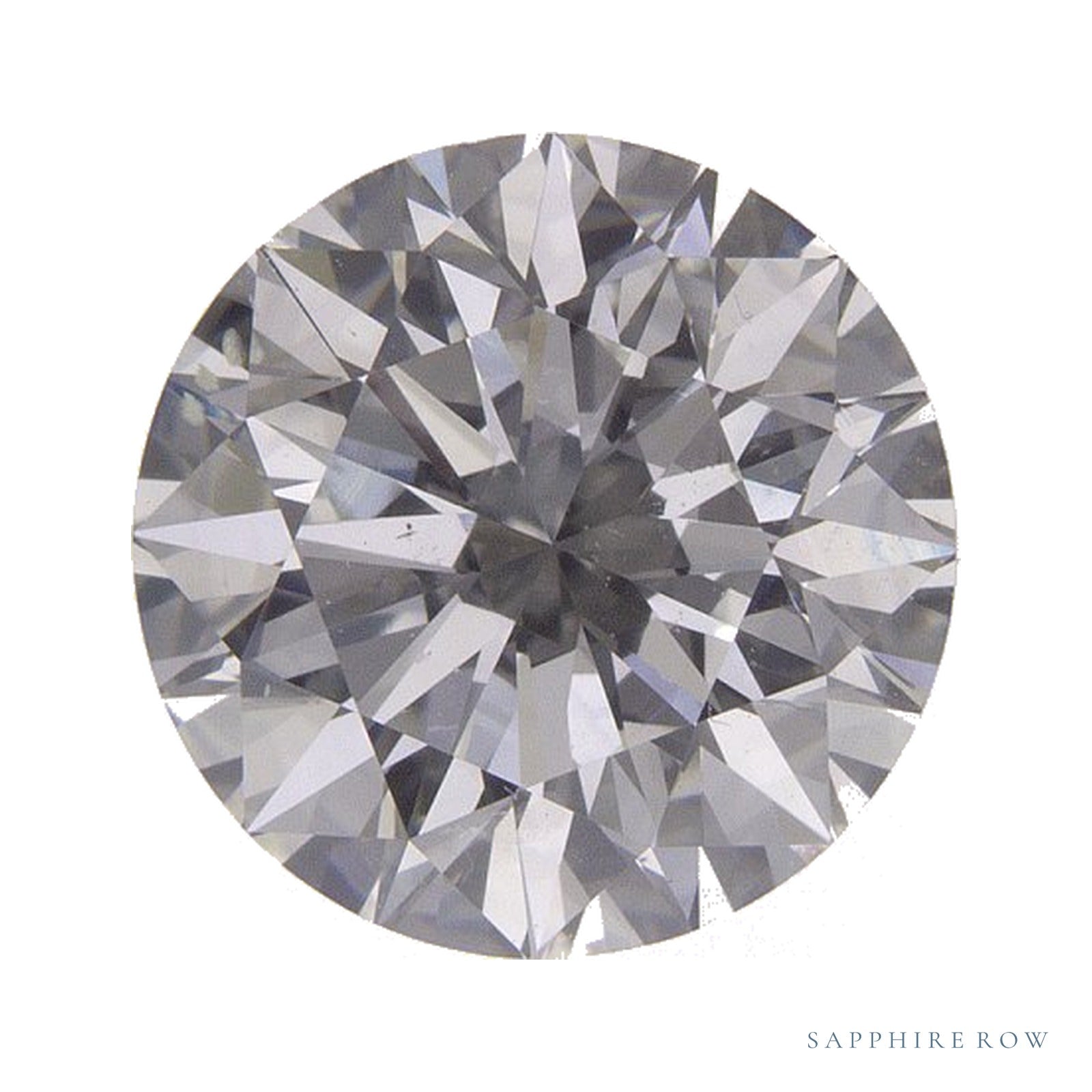 2.50 ct Natural Diamond – F SI1 – Round Cut – EGL USA Certified — Sapphire Row · cut4