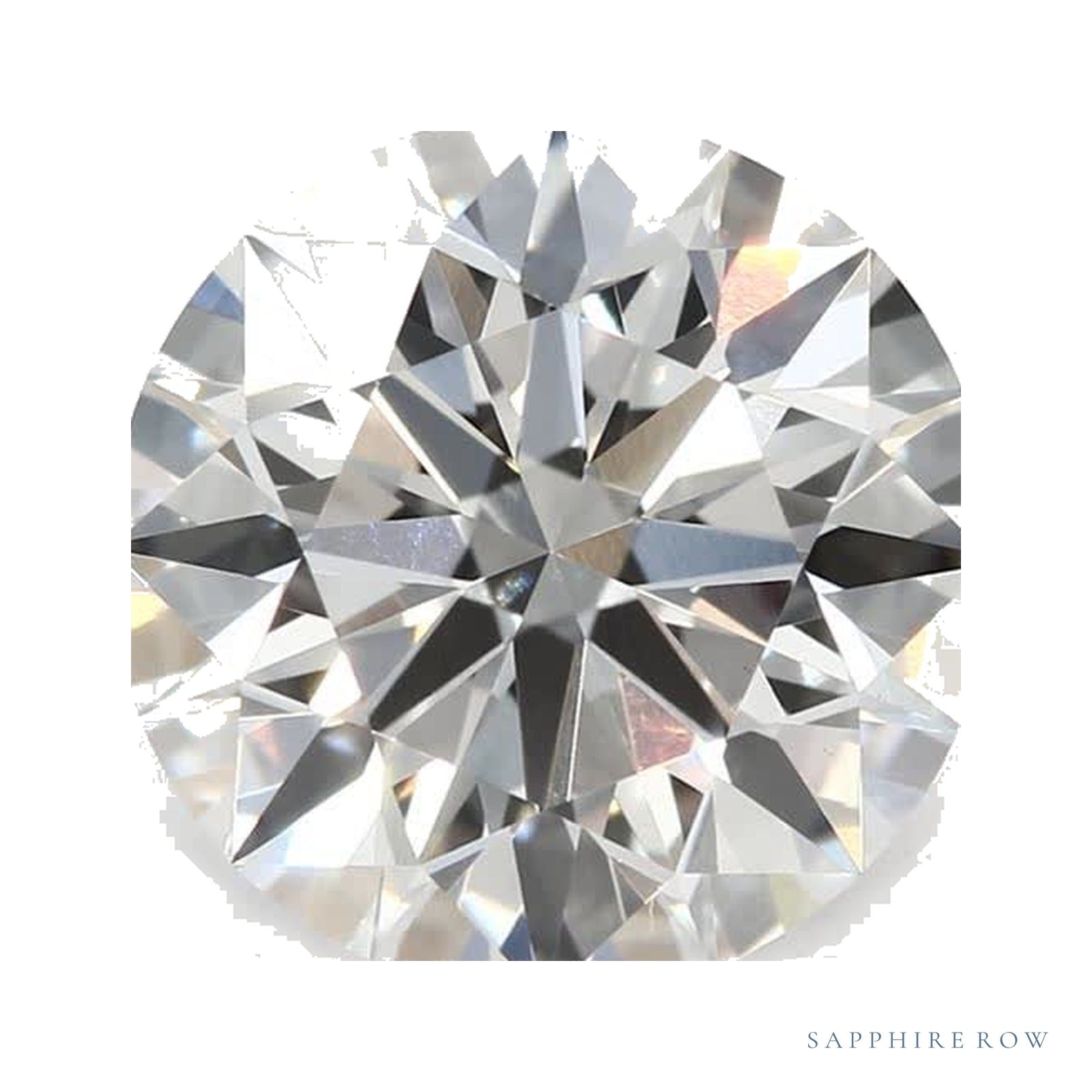 2.09 ct Lab-Grown Diamond – E VS1 – Round Cut – GCAL Certified — Sapphire Row · cut4