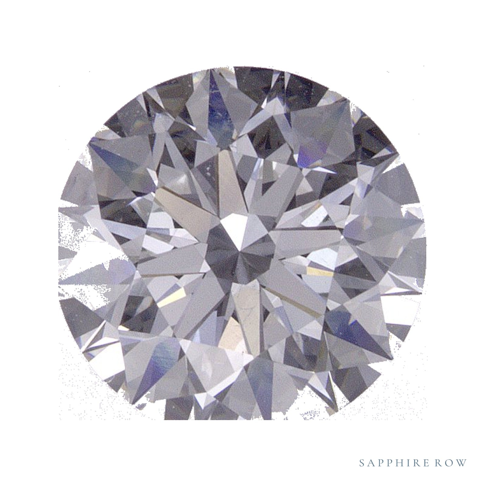 2.05 ct Lab-Grown Diamond – E VS1 – Round Cut – GCAL Certified — Sapphire Row · cut4