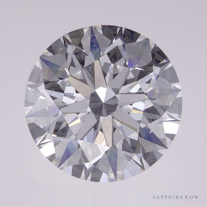 2.05 ct Lab-Grown Diamond – E VS1 – Round Cut – GCAL Certified — Sapphire Row · cut7