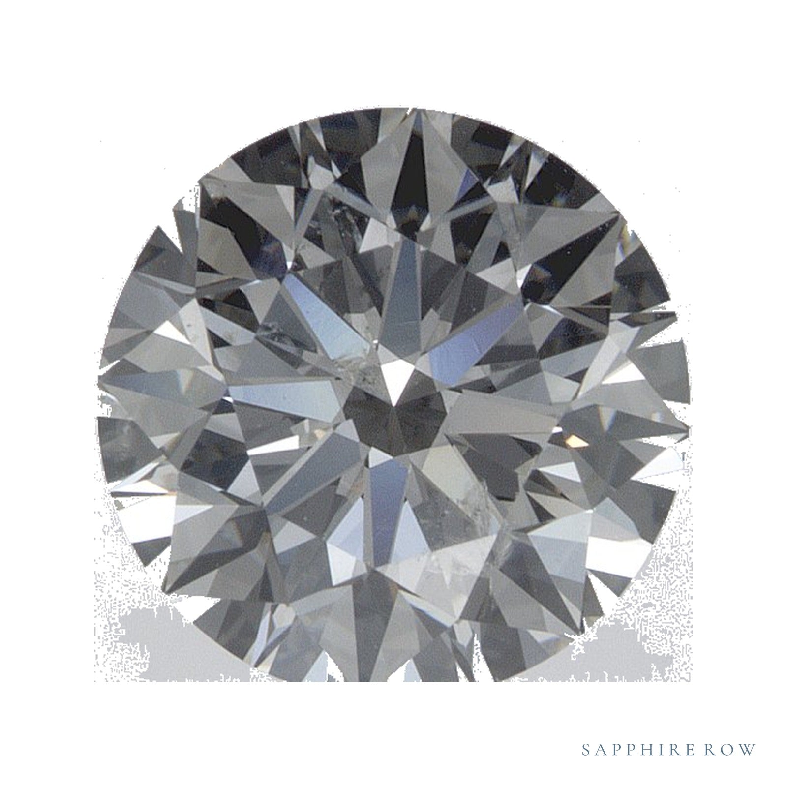 2.01 ct Natural Diamond – G SI2 – Round Cut – EGL USA Certified — Sapphire Row · cut4