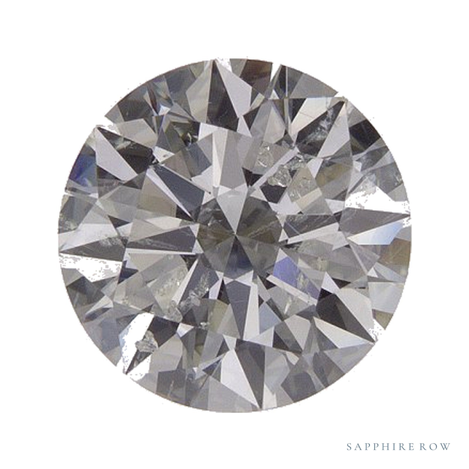 2.00 ct Natural Diamond – H SI2 – Round Cut – EGL USA Certified — Sapphire Row · cut4