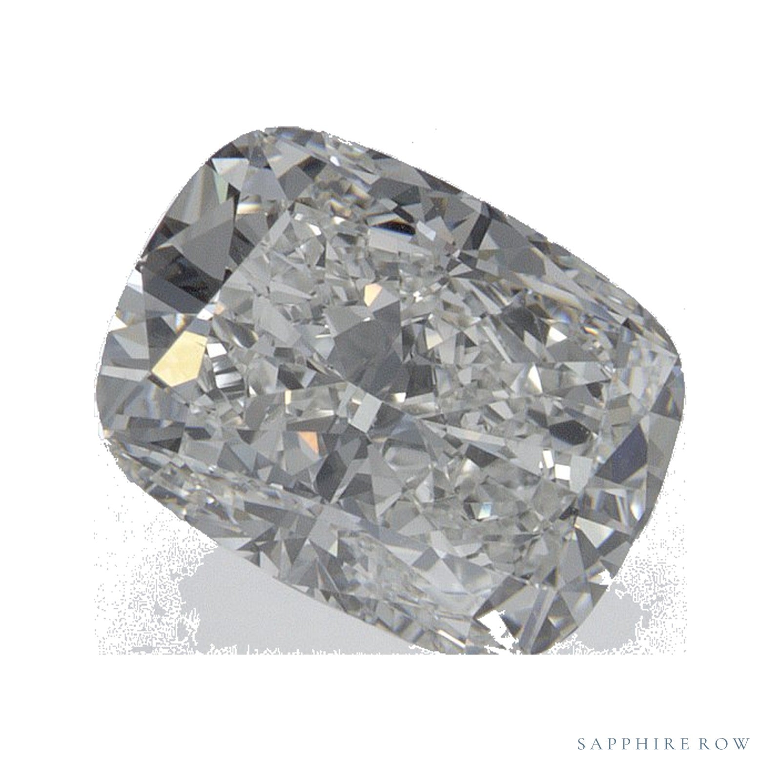 1.90 ct Natural Diamond – G VVS2 – Elongated Cushion Cut – GIA Certified — Sapphire Row · cut4