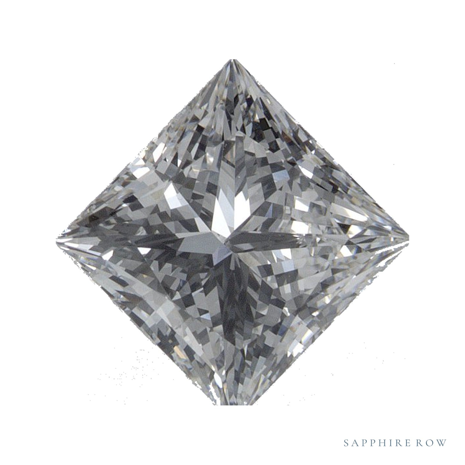 1.74 ct Lab-Grown Diamond – D VVS2 – Square Cut – IGI Certified — Sapphire Row · cut4