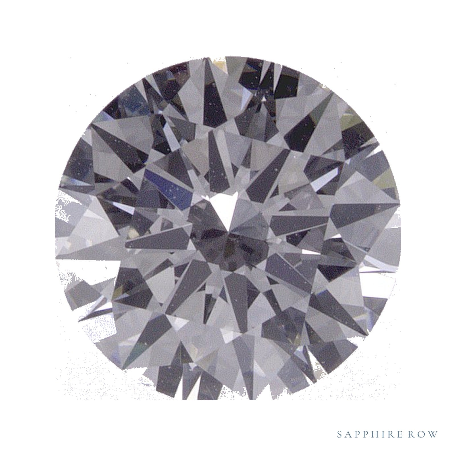 1.73 ct Lab-Grown Diamond – F VVS2 – Round Cut – GCAL Certified — Sapphire Row · cut4