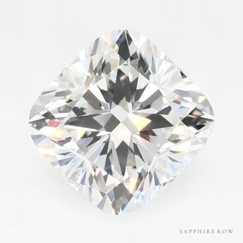 1.38 ct Lab-Grown Diamond – E VVS2 – Cushion Cut – GCAL Certified — Sapphire Row · cut6