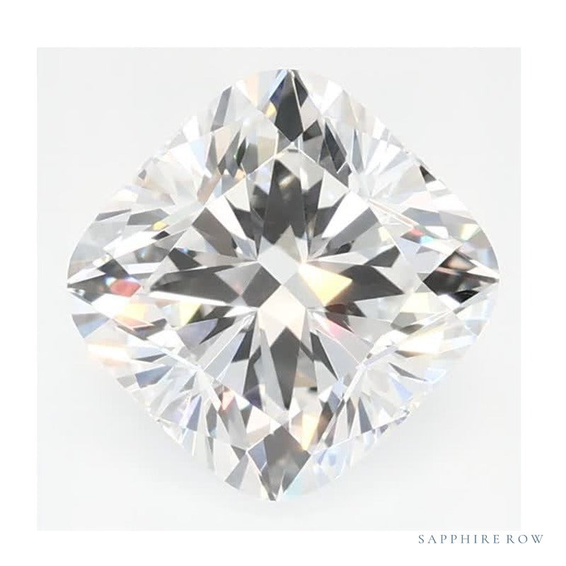 1.38 ct Lab-Grown Diamond – E VVS2 – Cushion Cut – GCAL Certified — Sapphire Row · cut7