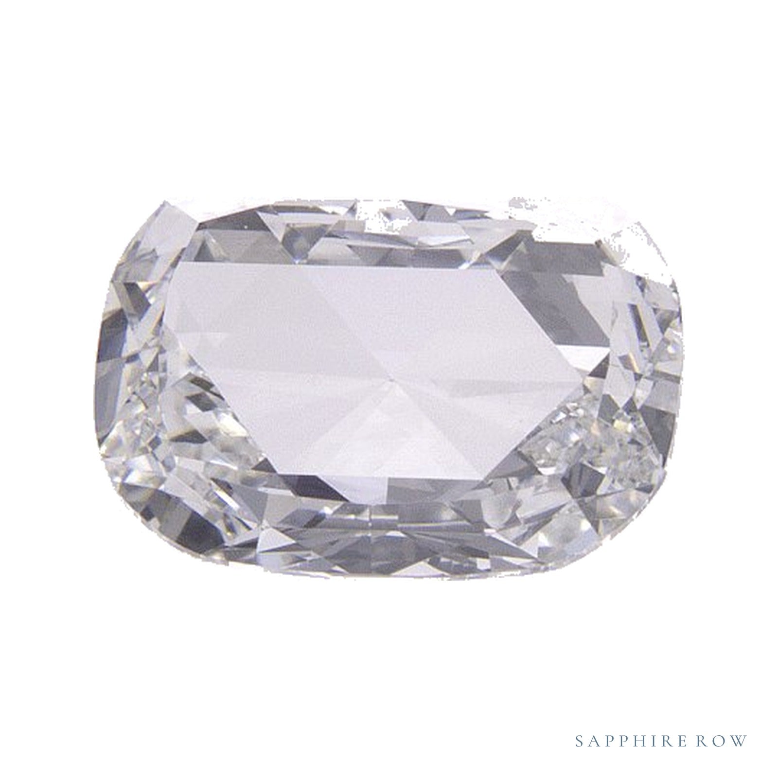 1.29 ct Lab-Grown Diamond – E VS1 – Elongated Cushion Cut – Rose-cut – GCAL Certified — Sapphire Row · cut4