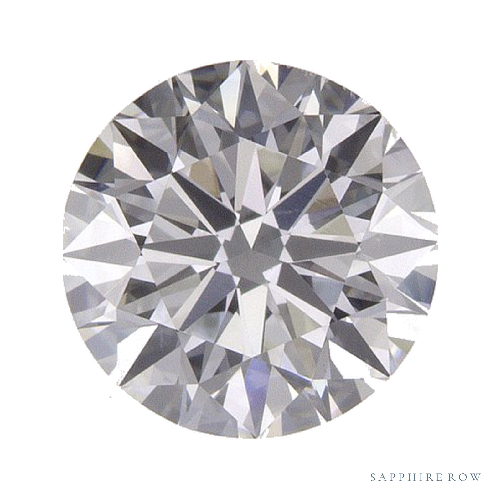 1.25 ct Natural Diamond – H VS2 – Round Cut – GIA Certified — Sapphire Row · cut4