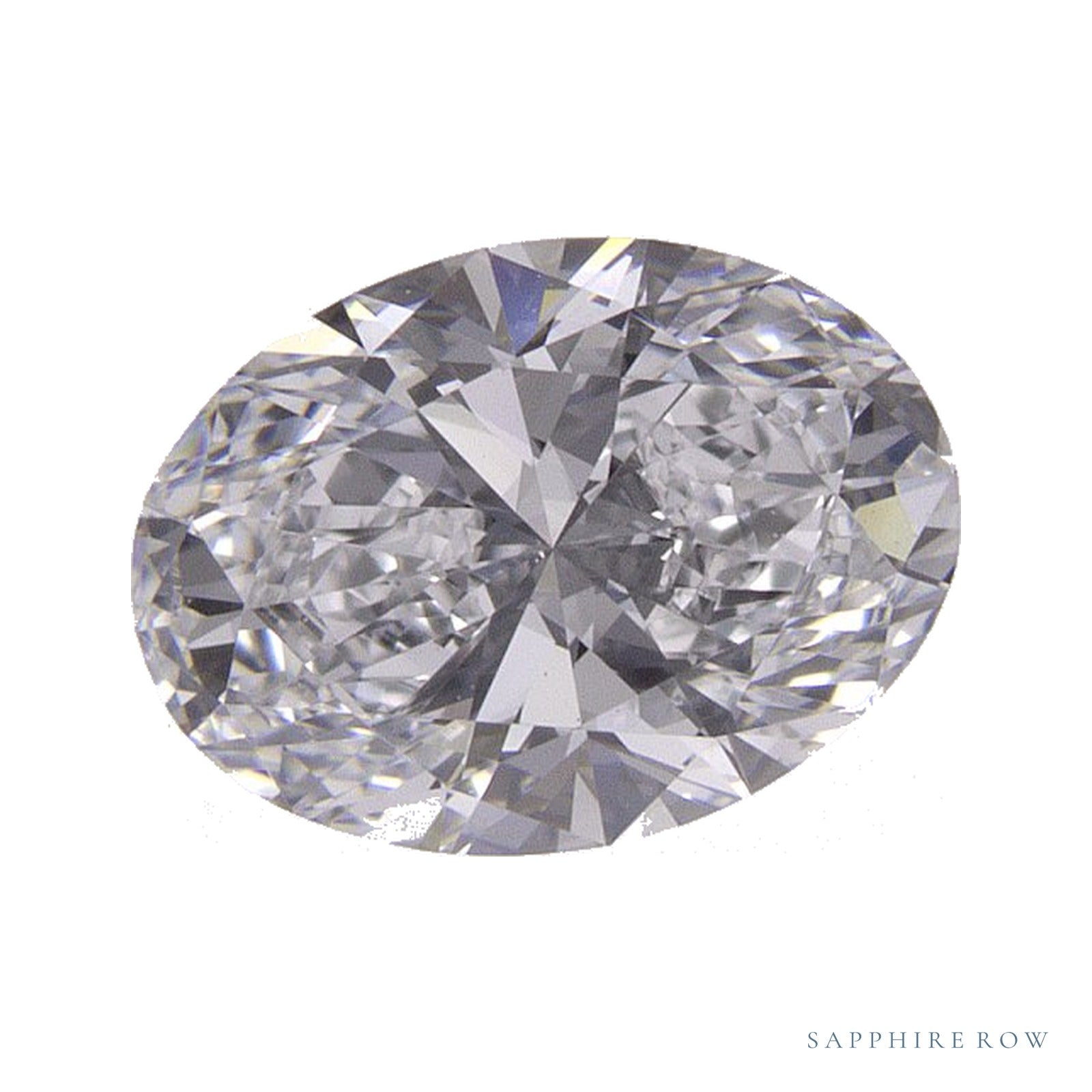1.05 ct Lab-Grown Diamond – D VVS1 – Oval Cut – IGI Certified — Sapphire Row · cut4