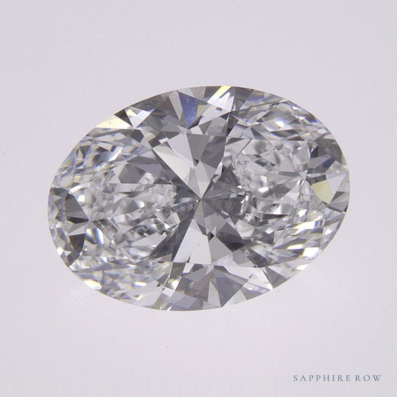 1.05 ct Lab-Grown Diamond – D VVS1 – Oval Cut – IGI Certified — Sapphire Row · cut7